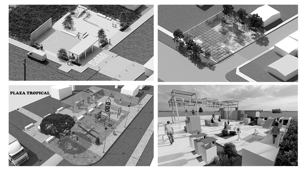 Figura 6. Propuestas arquitectónicas - Taller Austral.