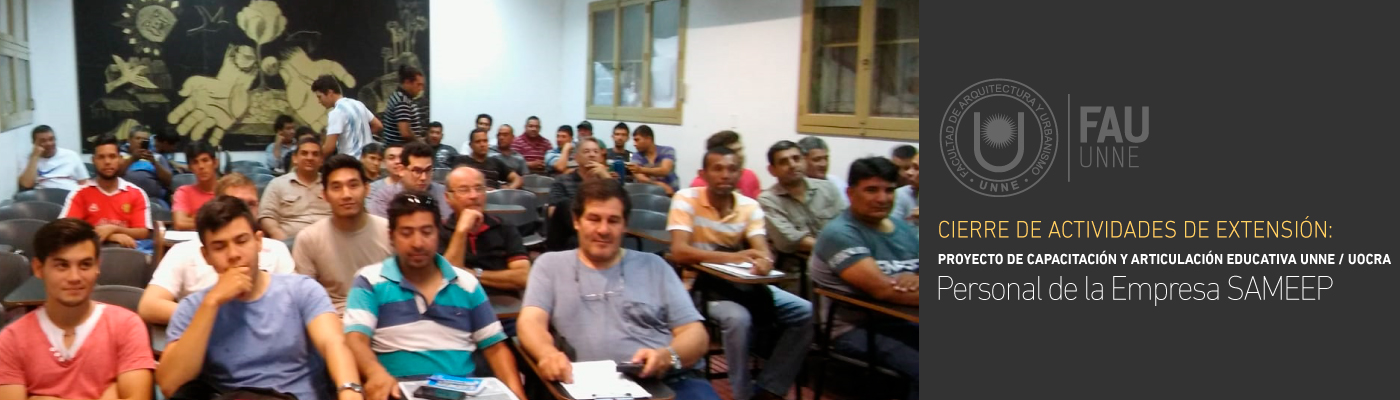 Articulación educativa UNNE – UOCRA - FAU