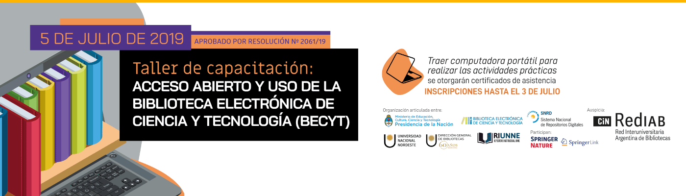 Taller sobre Acceso Abierto y uso de la Biblioteca Electrónica de Ciencia y Tecnología (BECyT)