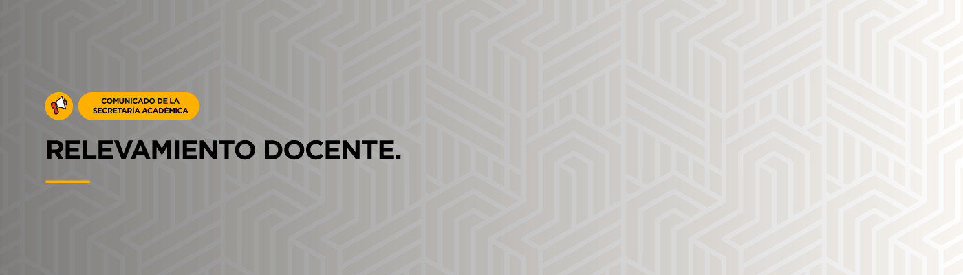 Relevamiento docente.