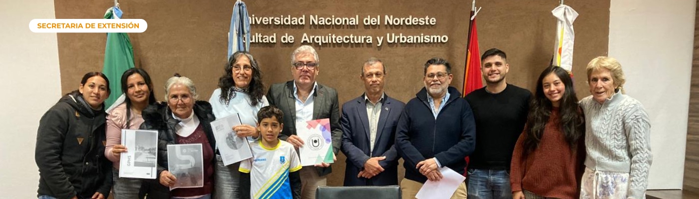 La FAU-UNNE transferirá a la Subsecretaría de Desarrollo Territorial del Chaco un diagnóstico integral del Barrio San Antonio