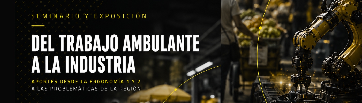 Del trabajo ambulante a la industria: aportes desde la ergonomía a las problemáticas de la región