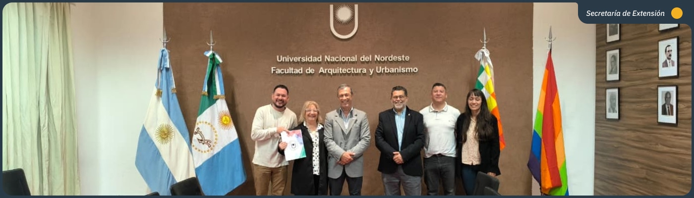 La FAU formalizó un acuerdo de trabajo con el Centro Cultural “La Flota” de Barranqueras