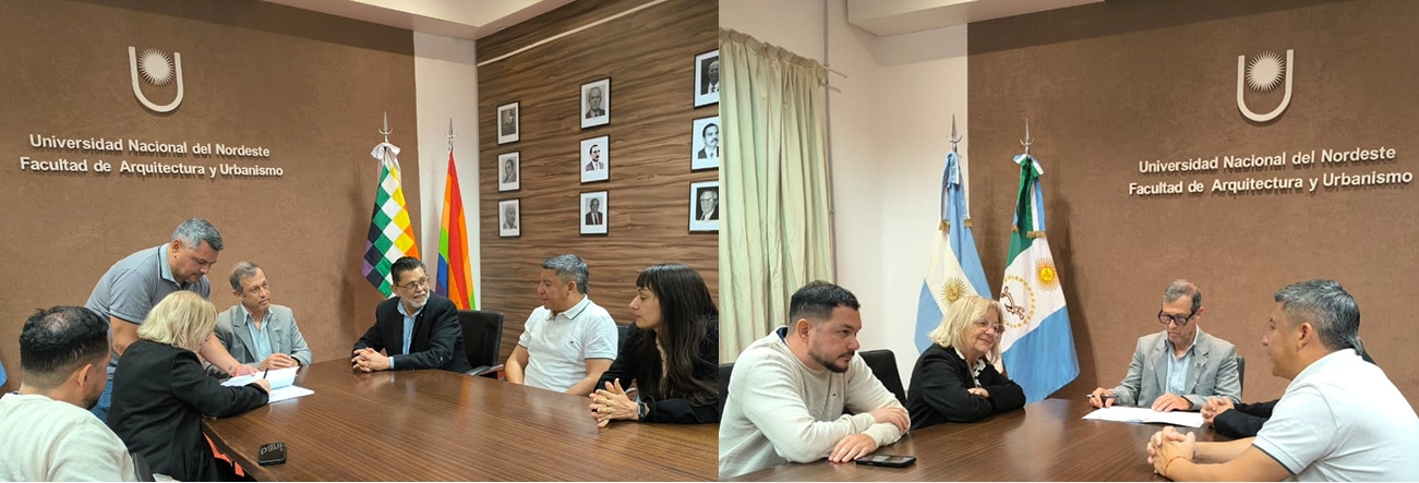 La FAU formalizó un acuerdo de trabajo con el Centro Cultural “La Flota” de Barranqueras